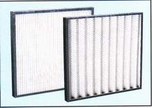 Pleated panel filter